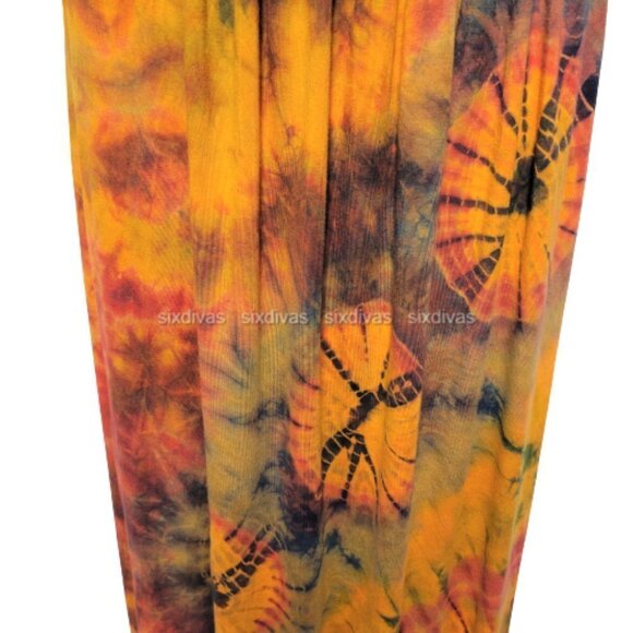 𝅺TIE Dye Spaghetti Strap Maxi One Size - Picture 5 of 13